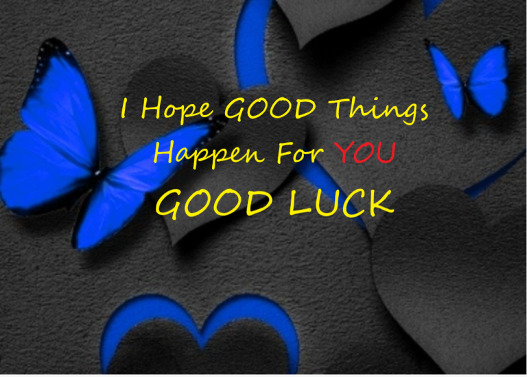 “Good Luck Wishes” everyone in your life will love