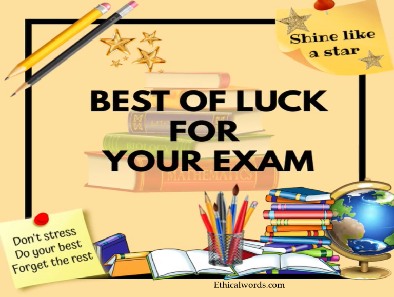 80+GOOD LUCK WISHES FOR EXAMS